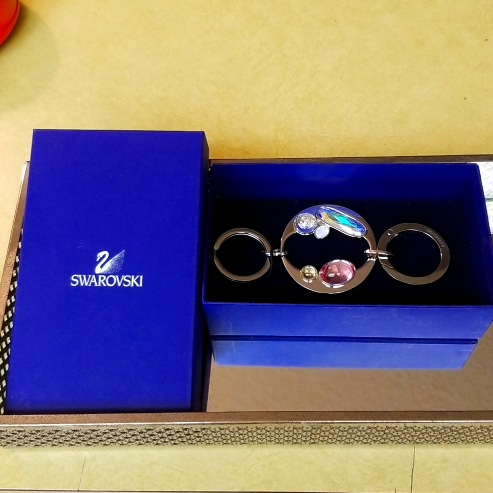 Swarovski key chain with.